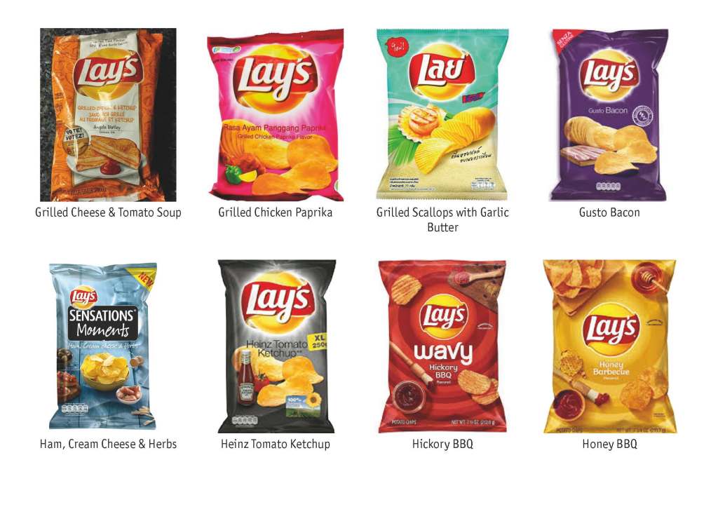 All Lay's Flavours