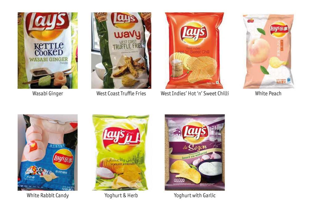 All Lay's Flavours