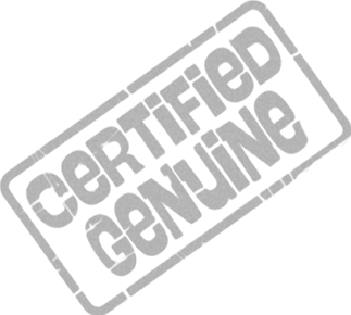 'Certified Genuine' stamp