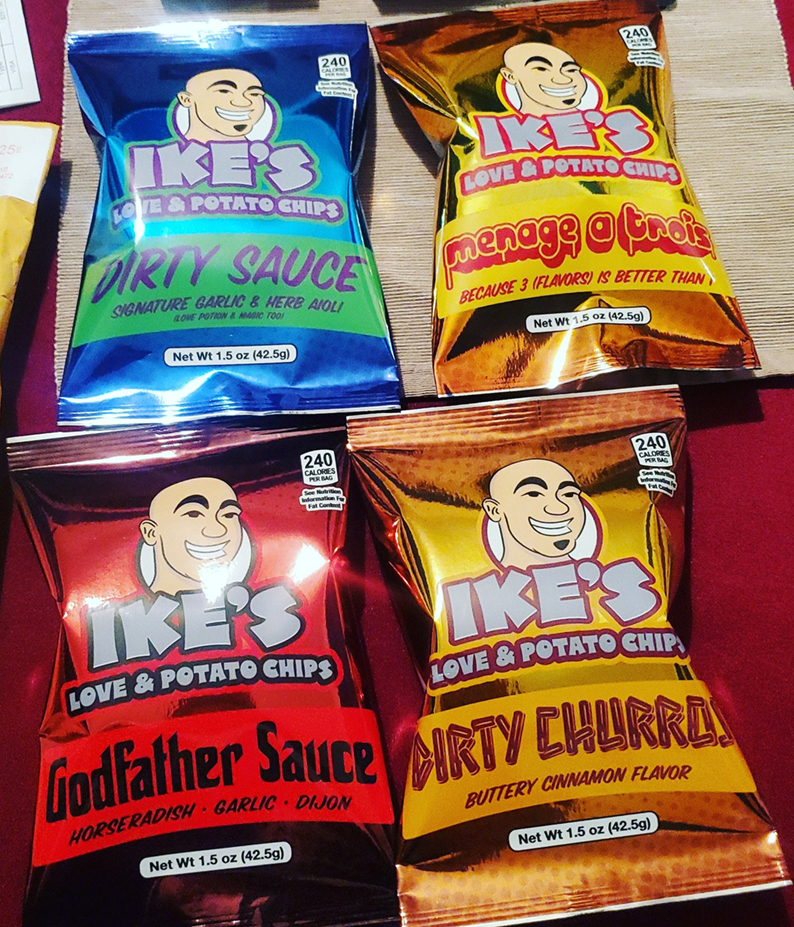 Four crisp flavours by Ike Shehadeh