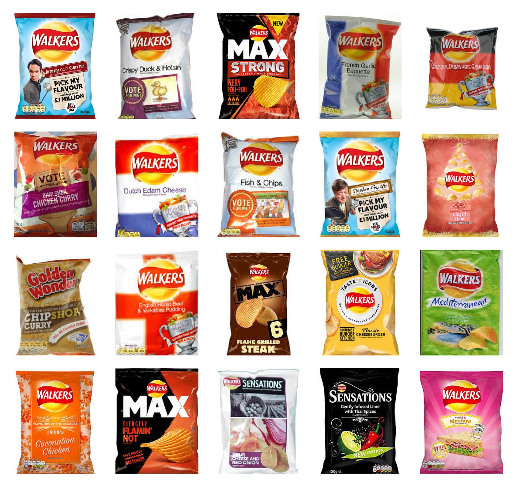 141 Flavours Walkers Crisps With Lots Of Special Editions Museum Of 141-flavours-walkers-crisps-with-lots-of-special-editions-museum-of